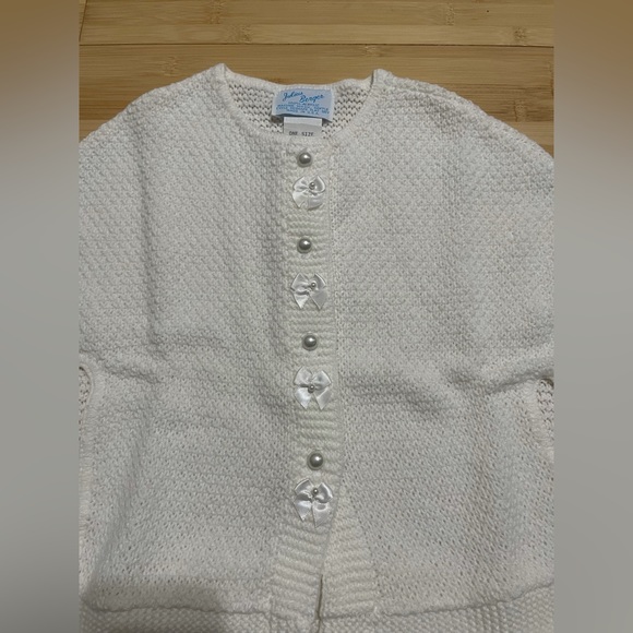 NEW Julius Berger Sweater Shaw P & P Cape Toddler Girl - Picture 9 of 10